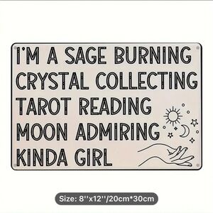 Paranormal Metal sign New in Package